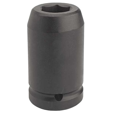 1 in Drive Impact Socket 2 7/16 in Size 6 pt Deep Depth, Black Oxide MPN:J10039L
