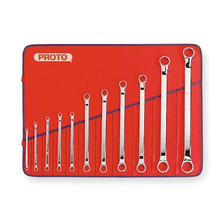 Box End Wrench Set, Fll Plsh, Offset, Metrc MPN:J1100S-M
