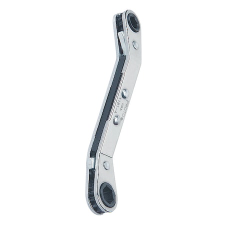 Offset Double Box Reverse Ratcheting Wrench 3/8