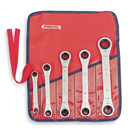 Box End Wrench Set, Fll Plsh, Stndrd, Metrc MPN:J1190MA
