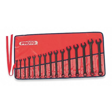 Combo Wrench St, Steel, Blk Oxd, Stnd, Ofst MPN:J1200F-MBASD