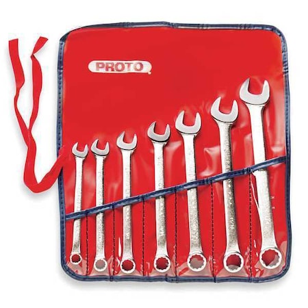 Combination Wrench Set, SAE, 7 pcs. MPN:J1200HASD