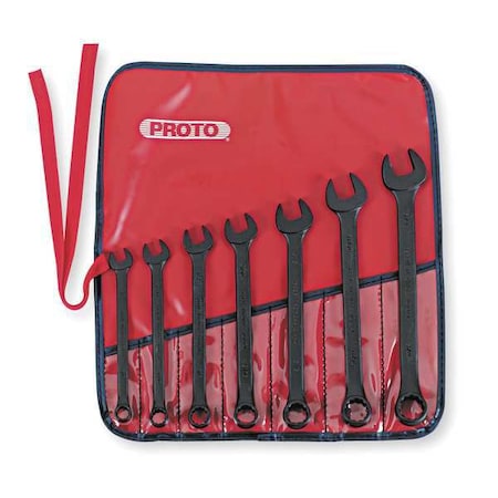 Combo Wrench St, Steel, Blk Oxd, Stnd, Ofst MPN:J1200HBASD