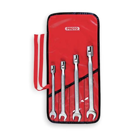 Combo Wrench Set, Antislip, 7/16-5/8in, 4Pc MPN:J1270B