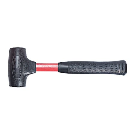 Dead Blow Hammer, Steel, Round, 1 lb MPN:J1429DBA