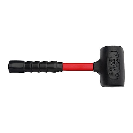 Dead Blow Hammer, Steel, Round, 4 lb MPN:J1431DBA