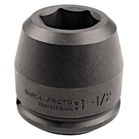 1 1/2 in Drive, 4-3/8 in 6 pt SAE Socket, 6 Points MPN:J15070