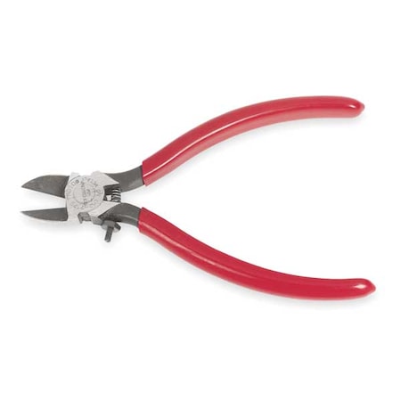 7 3/8 in Diagonal Cutting Plier Flush Cut Oval Nose Uninsulated MPN:J213G