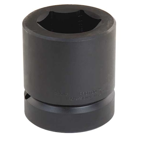 2 1/2 in Drive Impact Socket Standard Socket, black oxide, 3 3/8 in MPN:J25054
