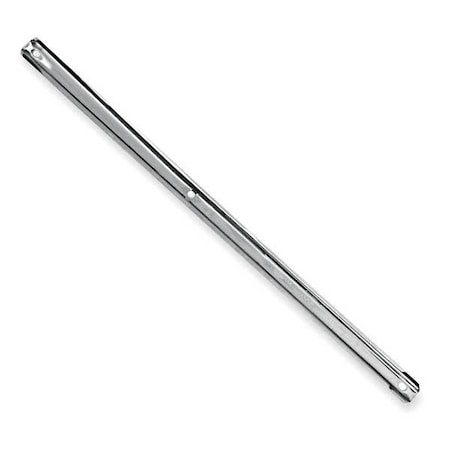 Socket Rail, Silver, Steel, 17 in, 1PK MPN:J2587