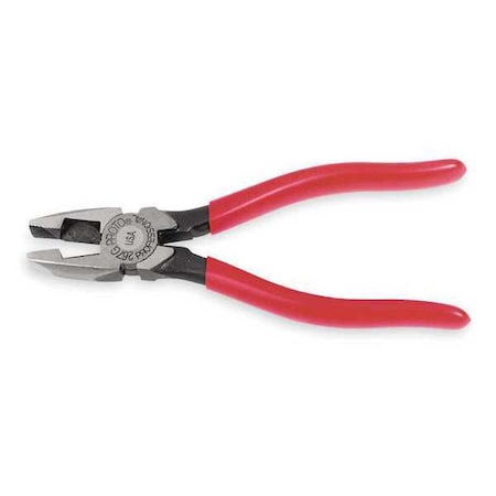7 1/4 in Linemans Plier, Steel MPN:J267G