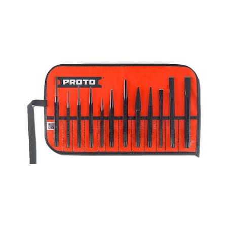 Punch and Chisel Set, 12 Pieces MPN:J2S2