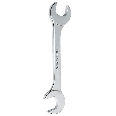 Short Satin Angle Open-End Wrench - 5/8