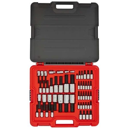 1/4 in, 3/8 in, 1/2 in Drive Metric, SAE, 54 pcs MPN:J47354