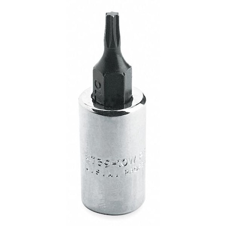 1/4 in Drive Torx® Socket Bit SAE T27 Tip, 1 1/2 in L, 1/4