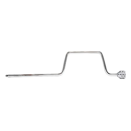 Skt Drvr, Steel, Chrome, DrvSz 1/4 in MPN:J4780AG