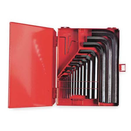 18 Piece SAE L-Shape Hex Key Set, J4986 MPN:J4986