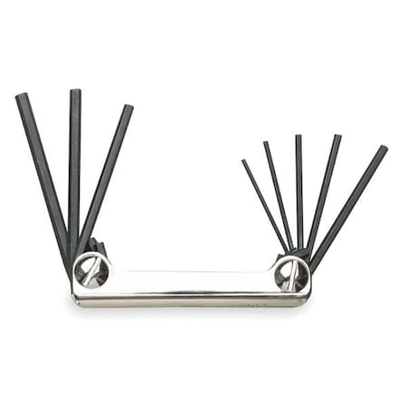 8 Piece SAE L-Shape Hex Key Set, J4992 MPN:J4992