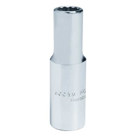 3/8 in Drive, 20mm Triple Square Metric, Socket, 12 Points, Steel, Chrome, 20 mm MPN:J5020M
