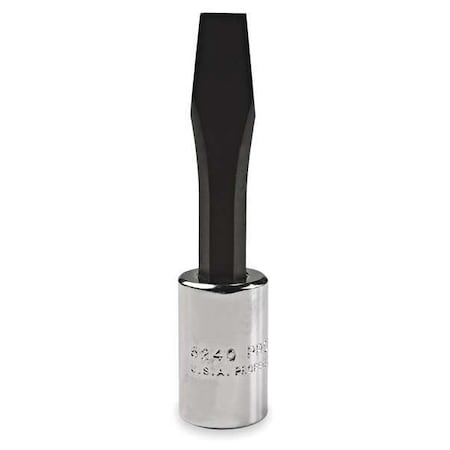 3/8 in Drive Slotted Socket Bit SAE 5/16 in Tip, 3 in L MPN:J5240A