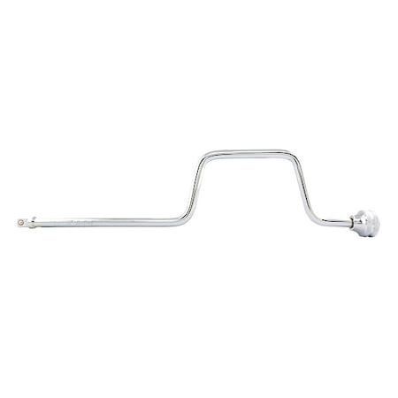 Skt Drvr, Steel, Chrome, DrvSz 3/8 in MPN:J5280AG