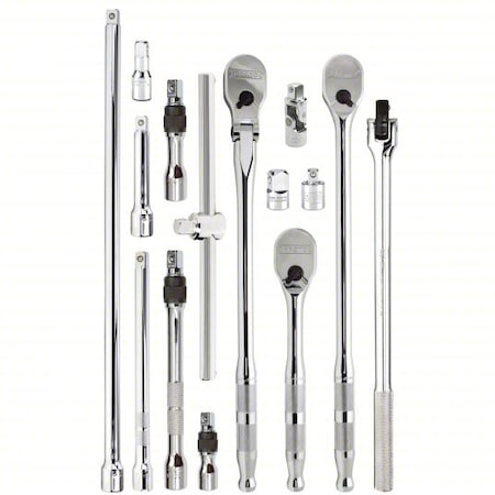 Hand Ratchet Set, Steel, 10 in L, J54000S MPN:J54000S