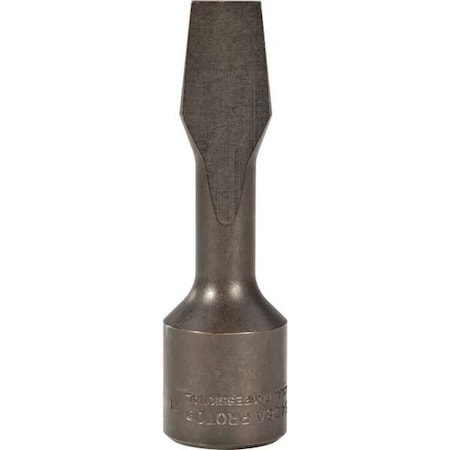 1/2 in Drive Slotted Socket Bit SAE 1/2 in Tip, 3 5/32 in L MPN:J5408A