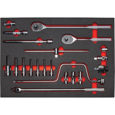 Socket Sets, SAE, 65 pcs MPN:J54132KV