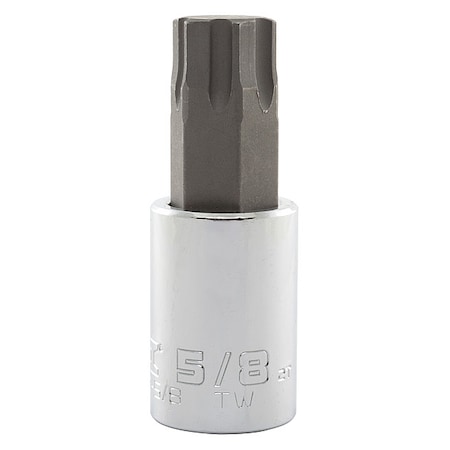 1/2 in Drive Hex Socket Bit SAE 5/8 in Tip, 2 3/4 in L MPN:J5441R-5/8