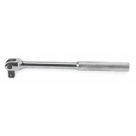 Breaker Bar, 1/2 in Drive Size, 24 in Overall Length, Knurled Grip, SAE, Alloy Steel, Chrome Finish MPN:J5469