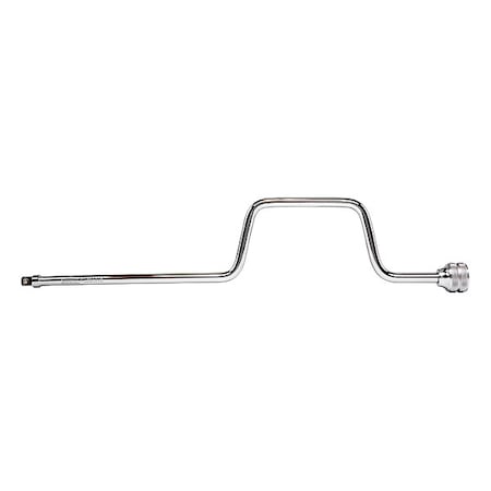 Skt Drvr, Steel, Chrome, DrvSz 1/2 in MPN:J5480AG