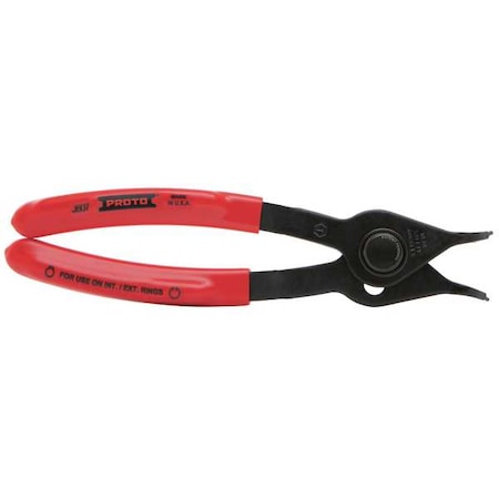 Retaining Ring Plier, Fixed Tip, 7-3/8