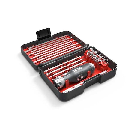 9 1/2 in, Drive Size: 1/4 in, Num. of pieces:30 MPN:J61231