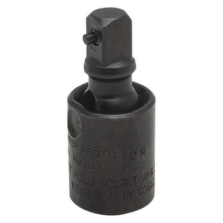 1/4 in Drive Universal Joint, SAE, Black Oxide, 1 3/8 in L MPN:J66170P