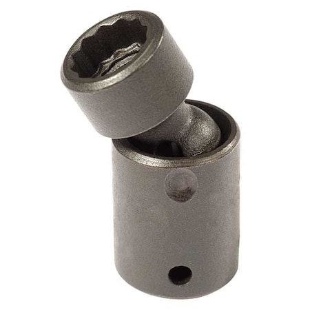 1/4 in Drive Impact Socket 7 mm Size 12 pt Standard Depth, Black Oxide MPN:J66507MP
