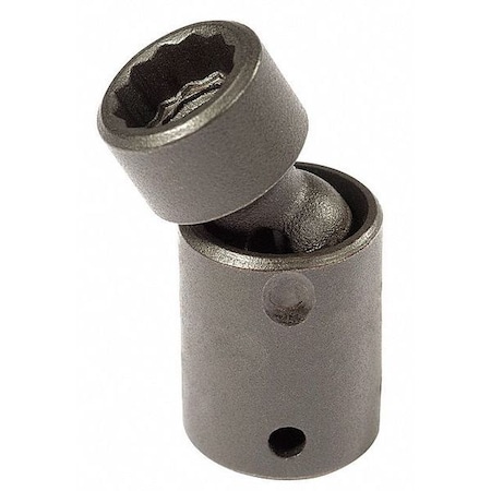1/4 in Drive Impact Socket 10 mm Size 12 pt Standard Depth, Black Oxide MPN:J66510MP