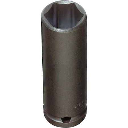 1/2 in Drive Impact Socket Deep Socket, black oxide, Steel, 1 5/16 in MPN:J7342HT
