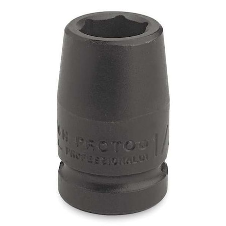1/2 in Drive Impact Socket Standard Socket, black oxide, Steel, 7/8 in MPN:J7428H