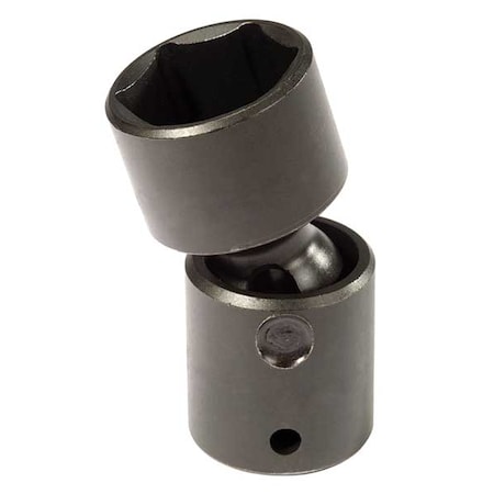 1/2 in Drive Flex Impact Socket, SAE, black oxide, 3 1/2 in L MPN:J75278P