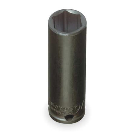 3/8 in Drive, 1/4 in 6 pt SAE Socket, 6 Points MPN:J7708H