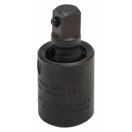 3/8 in Drive Universal Joint, SAE, Black Oxide, 2 1/16 in L MPN:J77270P