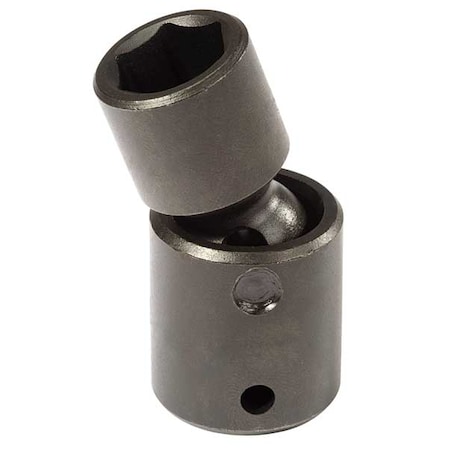 3/8 in Drive, 19mm Metric, Socket, 6 Points, Steel, Blk Oxd, 19 mm MPN:J77419MP