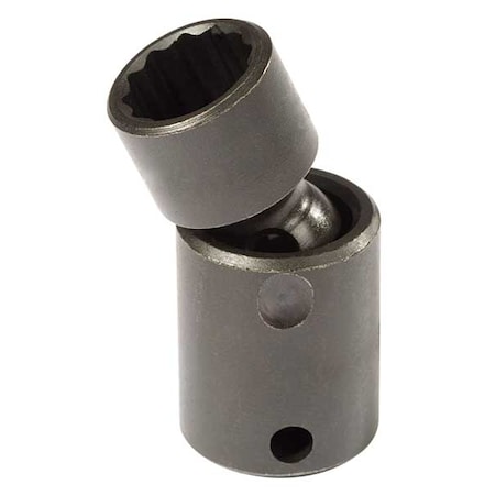 3/8 in Drive Flex Impact Socket, Metric, black oxide, 1 3/32 in L MPN:J77510MP