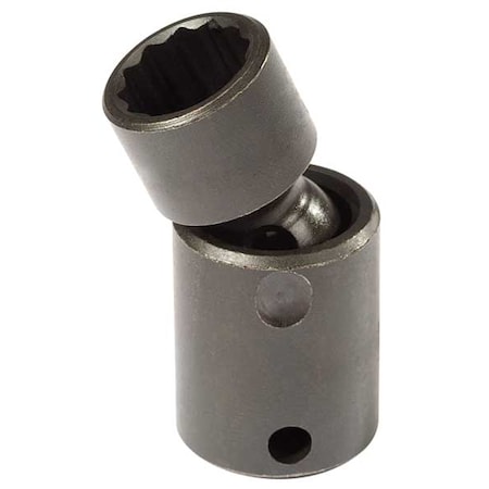 3/8 in Drive Flex Impact Socket 13 mm Size 12 pt Standard Depth, Black Oxide MPN:J77513MP