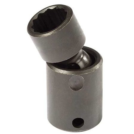 3/8 in Drive Flex Impact Socket 15 mm Size 12 pt Standard Depth, Black Oxide MPN:J77515MP