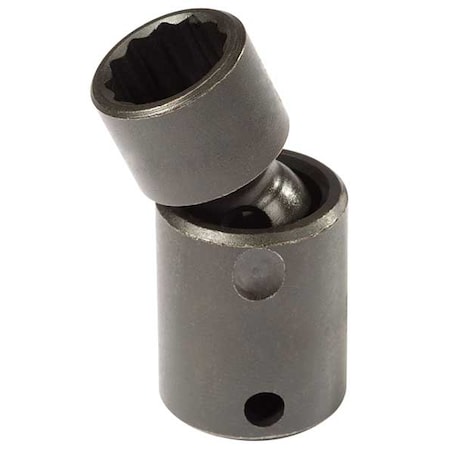 3/8 in Drive Flex Impact Socket 17 mm Size 12 pt Standard Depth, Black Oxide MPN:J77517MP