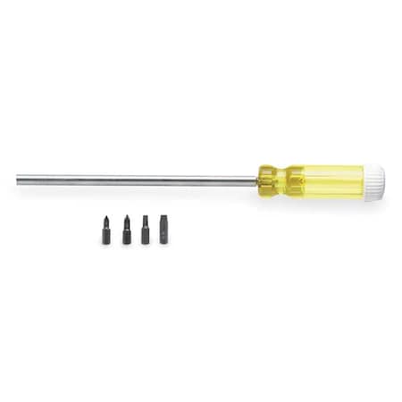 Phillips, Slotted Bit 11 1/4 in, Drive Size: 1/4 in, Num. of pieces:5 MPN:J9224