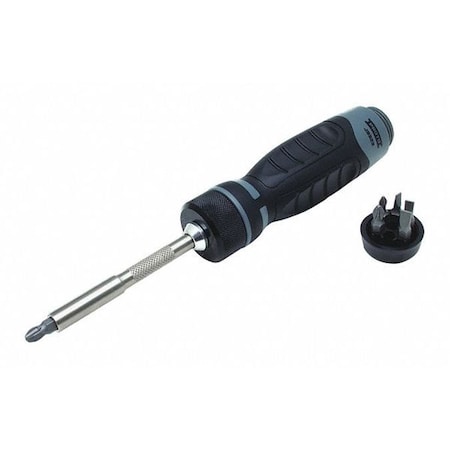 Phillips, Slotted Bit 10 in, Drive Size: 1/4 in, Num. of pieces:7 MPN:J9323
