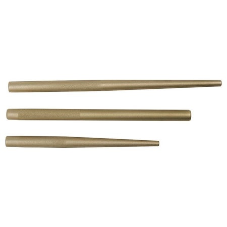 Demolition Punch Set, 3 Pieces, Brass MPN:J9633HB