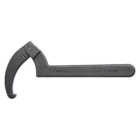 Spanner Wrench, Steel, 4-3/4 in Cap. MPN:JC474BB